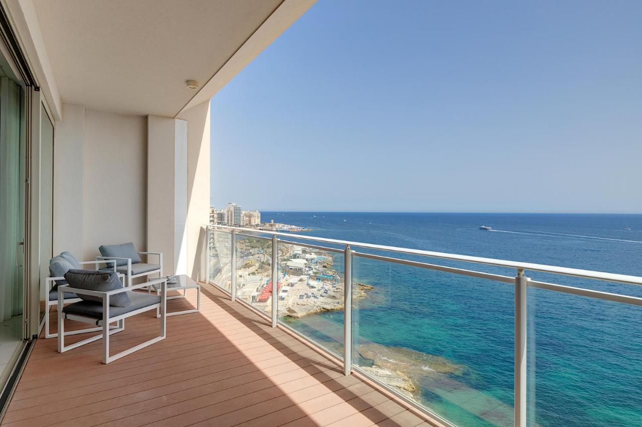 Super Luxury Apartment In Tigne Point, Amazing Sea Views สลีมา ภายนอก รูปภาพ